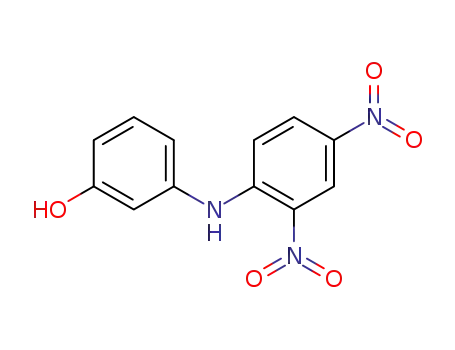 Molecular Structure of 62276-01-1 (Phenol, 3-[(2,4-dinitrophenyl)amino]-)