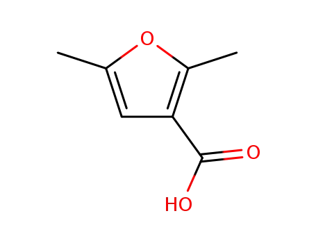 Molecular Structure of 636-44-2 (2,5-DIMETHYL-3-FUROIC ACID)