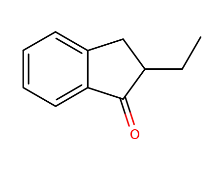 Molecular Structure of 22351-56-0 (2-ETHYL-1-INDANONE)