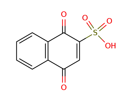 Molecular Structure of 5690-16-4 (azanium 1,4-dioxonaphthalene-2-sulfonate)