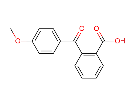 Molecular Structure of 1151-15-1 (2-(4-METHOXY-BENZOYL)-BENZOIC ACID)