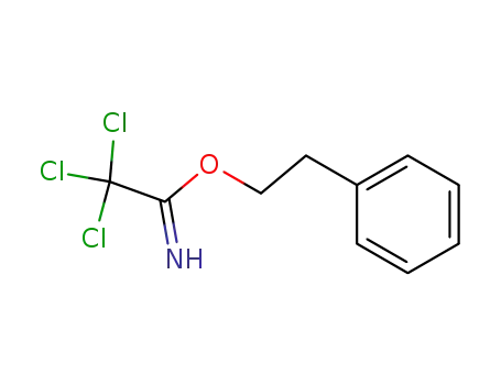 Molecular Structure of 99421-73-5 (β-phenylethyl trichloroacetimidate)