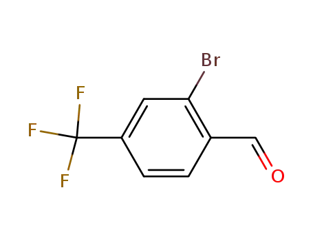 Molecular Structure of 85118-24-7 (2-bromo-4-(trifluoromethyl)benzaldehyde)