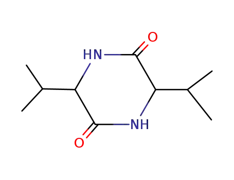Molecular Structure of 5625-44-5 (cyclo(valylvalyl))