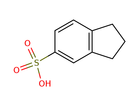 Molecular Structure of 40117-41-7 (indan-5-sulfonic acid)