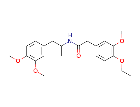 Benzeneacetamide,N-[2-(3,4-dimethoxyphenyl)-1-methylethyl]-4-ethoxy-3-methoxy-