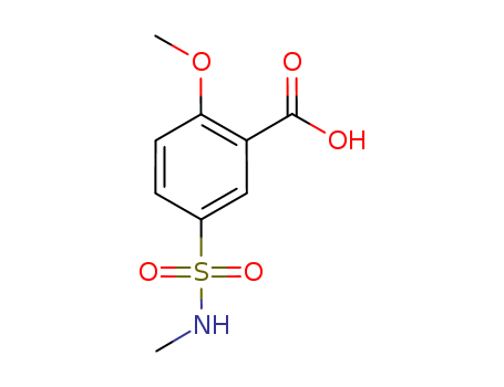 Benzoic acid,2-methoxy-5-[(methylamino)sulfonyl]-