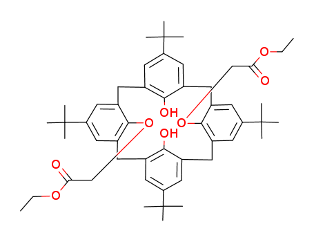 O(1),O(3)-BIS(CARBETHOXYMETHYL)-P-TERT-BUTYLCALIX(4)ARENE