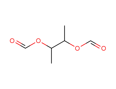 Molecular Structure of 56153-29-8 (formic acid 2-formyloxy-1-methylpropyl ester)