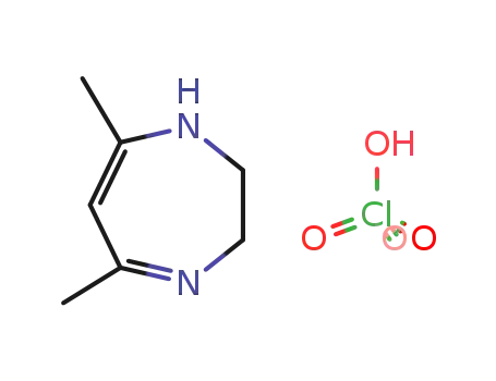 Molecular Structure of 7300-56-3 (2,3-dihydro-5,7-dimethyl-1H-1,4-diazepine monoperchlorate)