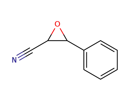 Molecular Structure of 33863-75-1 (Oxiranecarbonitrile, 3-phenyl-)