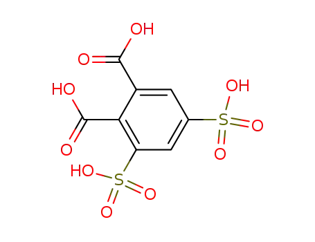 Molecular Structure of 216451-89-7 (3,5-disulfophthalic acid)
