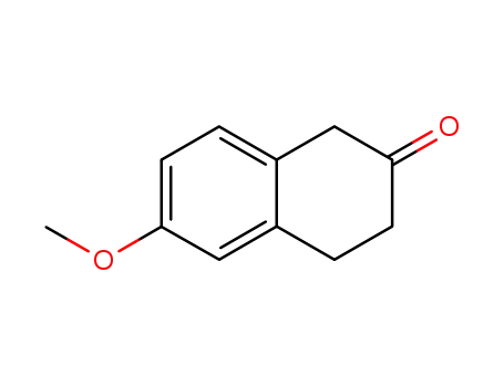 Molecular Structure of 2472-22-2 (6-Methoxy-2-tetralone)