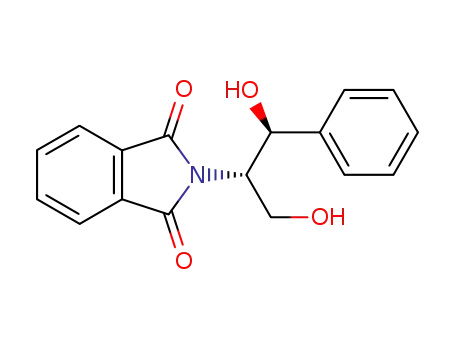 Molecular Structure of 123537-84-8 ((1S,2S)-1-phenyl-2-phthalimido-propane-1,3-diol)