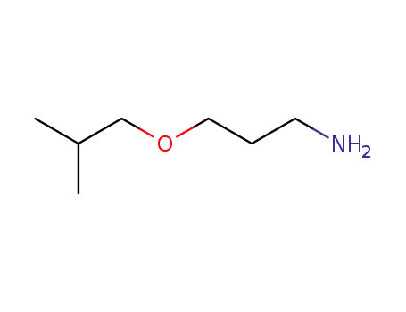 Molecular Structure of 32923-88-9 (3-ISOBUTOXY PROPYLAMINE)