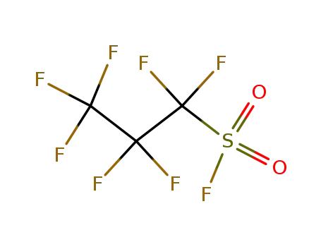 Molecular Structure of 423-40-5 (1-perfluoropropanesulfonyl fluoride)