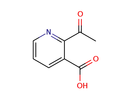 Molecular Structure of 89942-59-6 (2-ACETONICOTINIC ACID)