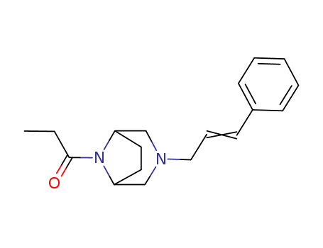 1-[3-[(e)-3-phenylprop-2-enyl]-3,8-diazabicyclo[3.2.1]octan-8-yl]propan-1-one