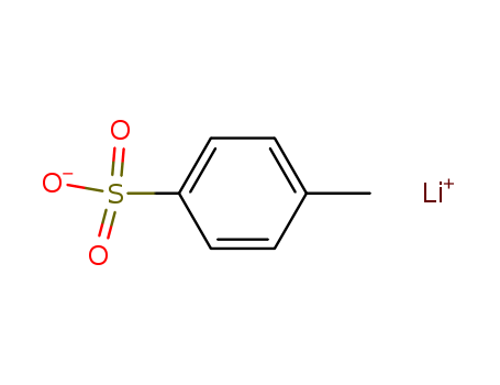 Benzenesulfonic acid,4-methyl-, lithium salt (1:1)