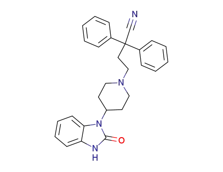 4-(2,3-Dihydro-2-oxo-1H-benzimidazol-1-yl)-alpha,alpha-diphenylpiperidine-1-butyronitrile