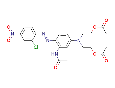 Molecular Structure of 1533-78-4 (Disperse Red 167:1)