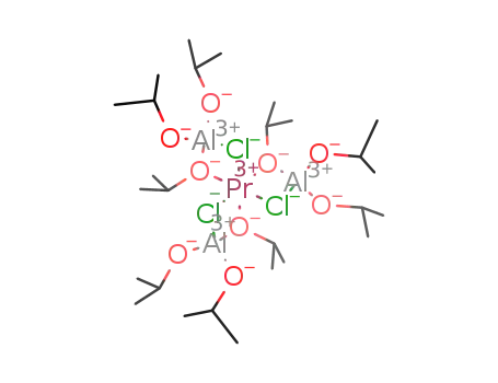 Molecular Structure of 532383-19-0 ([Pr(Al(OCH(CH<sub>3</sub>)2)3Cl)3])