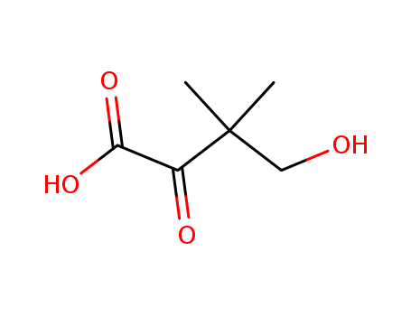 Butanoic acid, 4-hydroxy-3,3-dimethyl-2-oxo-