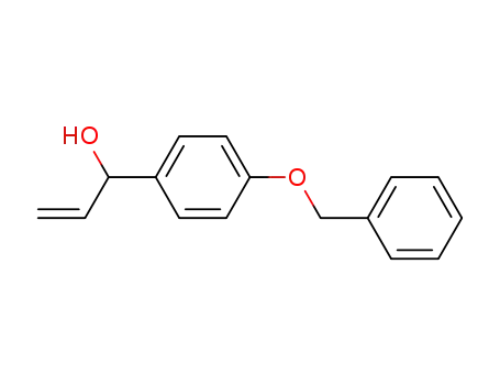 Molecular Structure of 470665-13-5 ((+/-)-1-(4-benzyloxyphenyl)prop-2-en-1-ol)