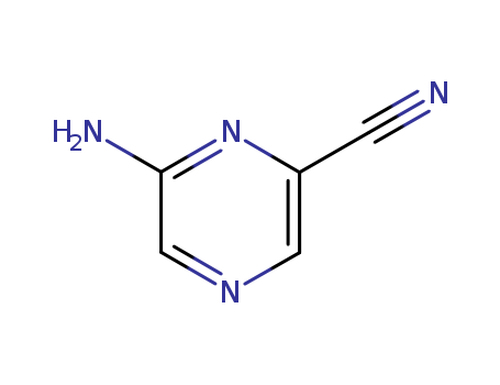 Pyrazinecarbonitrile, 6-amino- (9CI)