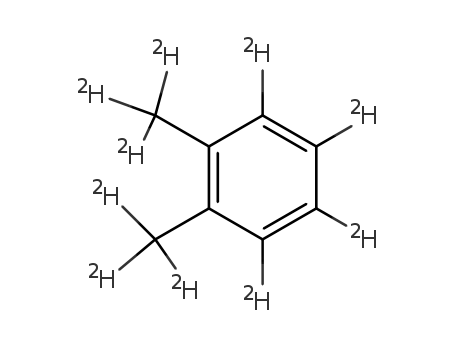 Molecular Structure of 56004-61-6 (O-XYLENE-D10)