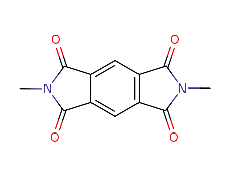 Molecular Structure of 26011-79-0 (N,-N'-Dimethylpyromellitic acid diimide)