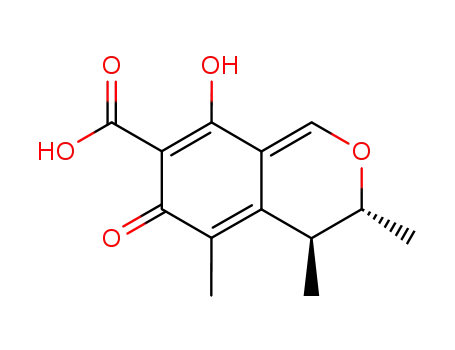 Molecular Structure of 518-75-2 (CITRININ)