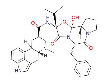 Molecular Structure of 17479-19-5 (dihydroergocristine)