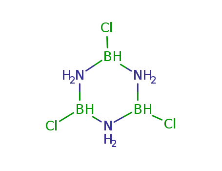 Molecular Structure of 26445-82-9 (B-TRICHLOROBORAZINE)