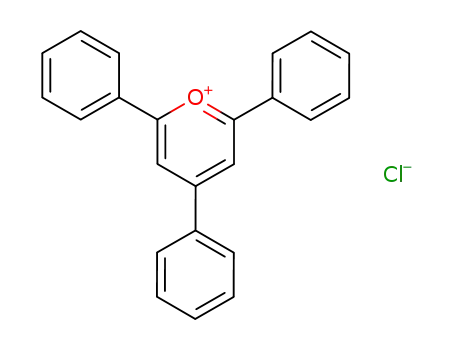 Molecular Structure of 40836-01-9 (2,4,6-TRIPHENYLPYRYLIUM CHLORIDE)