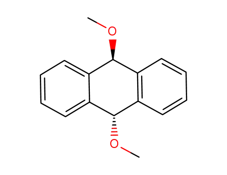 Molecular Structure of 31750-30-8 (trans-9,10-dihydro-9,10-dimethoxyanthracene)