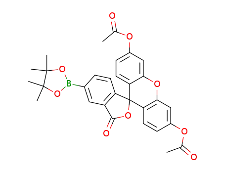 Molecular Structure of 649734-78-1 (C<sub>30</sub>H<sub>27</sub>BO<sub>9</sub>)