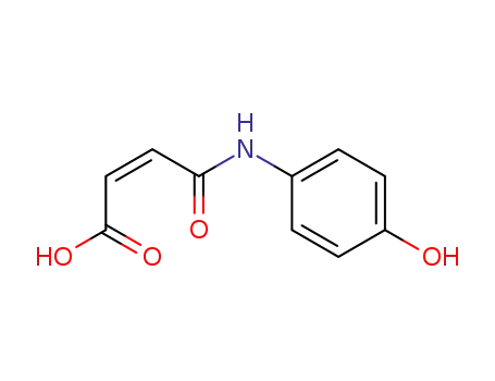 Molecular Structure of 143629-26-9 (N-(4-hydroxyphenyl)-MaleaMic acid)