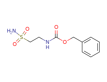 (2-Sulfamoyl-ethyl)-carbamic acid benzyl ester