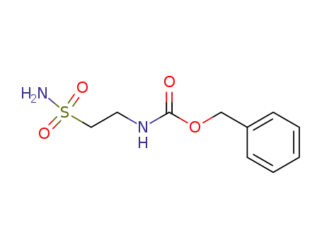 Molecular Structure of 136027-17-3 ((2-Sulfamoyl-ethyl)-carbamic acid benzyl ester)