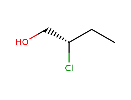 Molecular Structure of 56536-49-3 (1-Butanol, 2-chloro-, (2S)-)