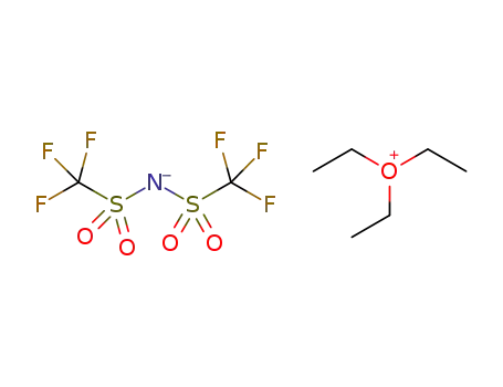 Molecular Structure of 945614-34-6 (triethyloxonium bis(trifluoromethylsulfonyl)imide)