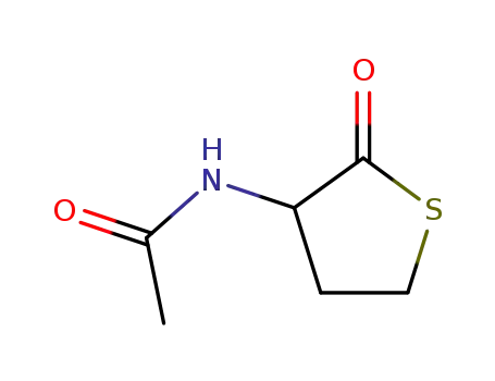 Molecular Structure of 1195-16-0 (N-(Tetrahydro-2-oxo-3-thienyl)-acetamide)