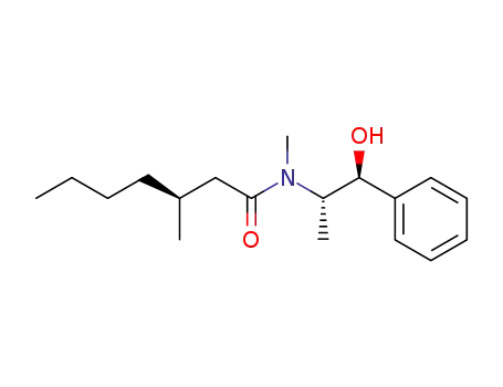Molecular Structure of 913962-59-1 ((1'S,2'S,3S)-N-(2'-hydroxy-1'-methyl-2'-phenylethyl)-N,3-dimethylheptanamide)