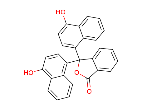 alpha-Naphtholphthalein(596-01-0)