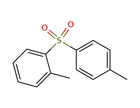 Molecular Structure of 41908-97-8 (1-methyl-2-(4-methylphenyl)sulfonyl-benzene)