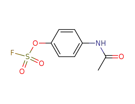 Molecular Structure of 16704-37-3 (4-acetamidophenyl sulfurofluoridate)