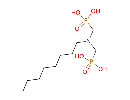 Molecular Structure of 5995-31-3 ([(octylimino)bis(methylene)]bisphosphonic acid)