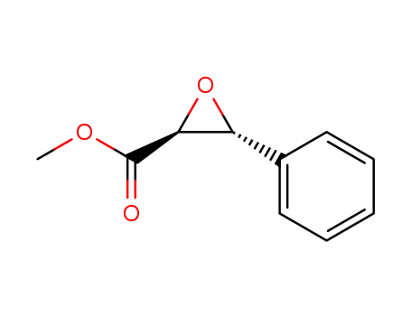 Molecular Structure of 115794-66-6 (methyl (2S,3R)-3-phenyloxirane-2-carboxylate)