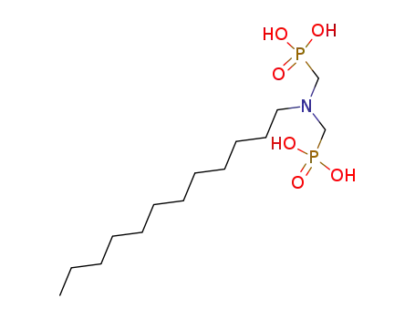 Molecular Structure of 5995-33-5 ([(dodecylimino)bis(methylene)]bisphosphonic acid)